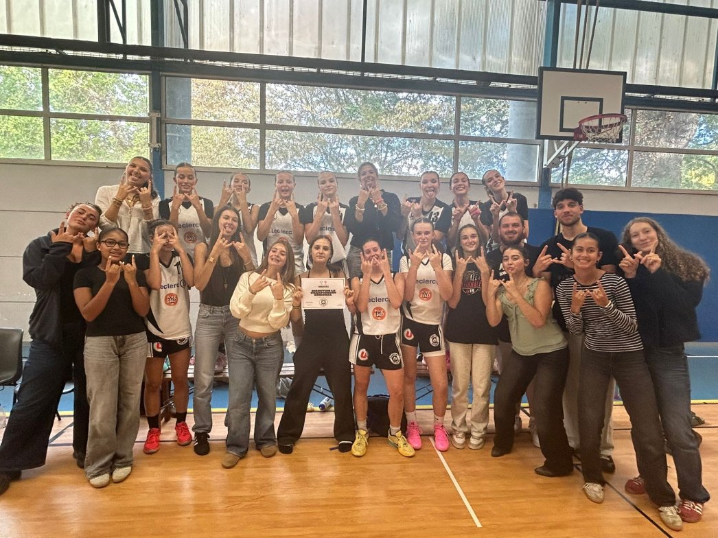 Les U18F2-IE se qualifient en Region 🍾