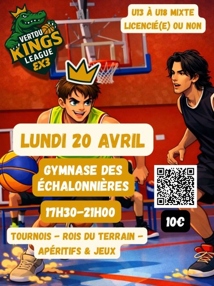 Vertou Kings League Avril👑🃏 (U13 à U18 - mixte)